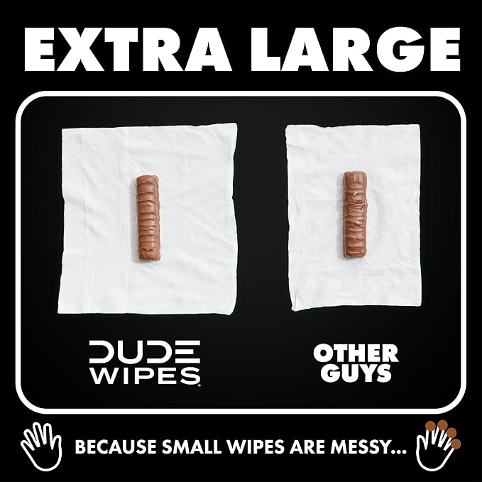 DUDE Wipes - Flushable Wipes for Adults - 3 Pack - Image 4