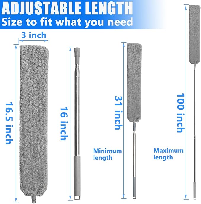 100 inches Retractable Gap Dust Cleaner Cleaning Tools - Image 2