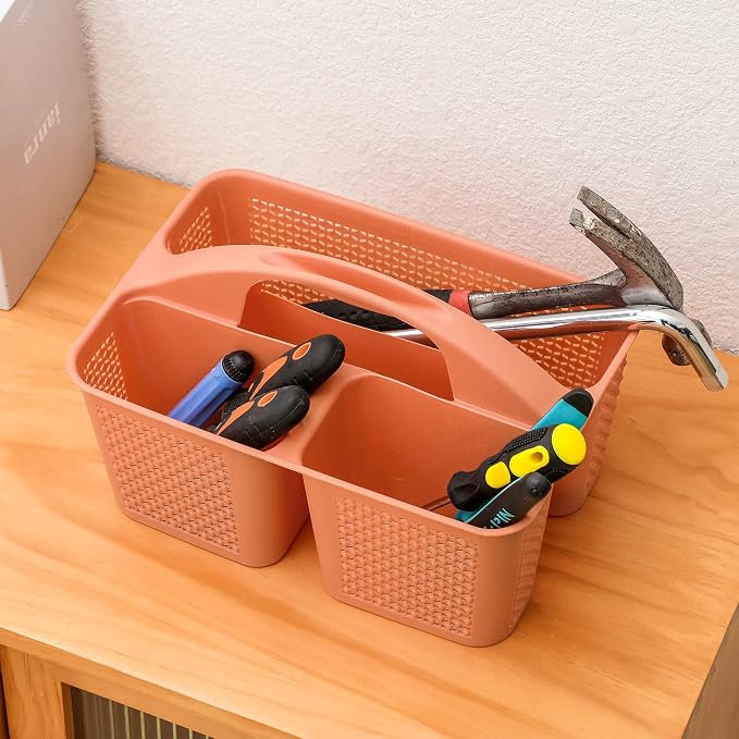 UUJOLY Plastic Portable Shower Caddy Bucket, Cleaning Shower Basket - Image 4