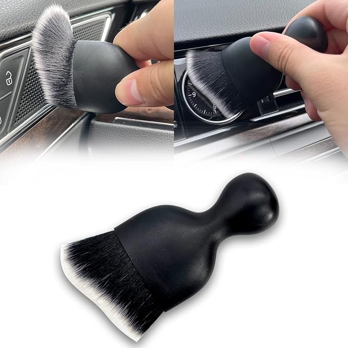 Car Interior Detailing Brush, Ultra Soft Non-Scratch Dust Brush, Car Interior by tobenbone