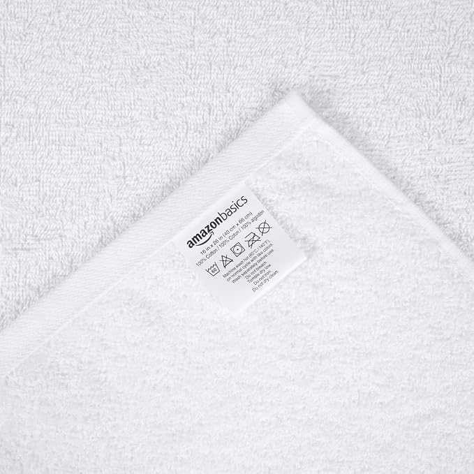 Amazon Basics Soft and Thick Cotton Hand Towels - Image 4