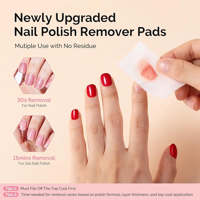 MelodySusie Nail Polish Remover Pads - Image 3