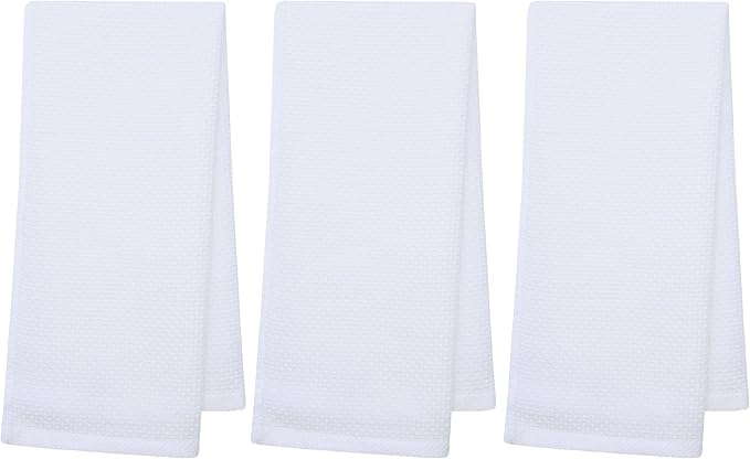 Mia'sDream Cotton Kitchen Towels and Dish Cloths Sets, Waffle Weave Dish Towels - Image 2