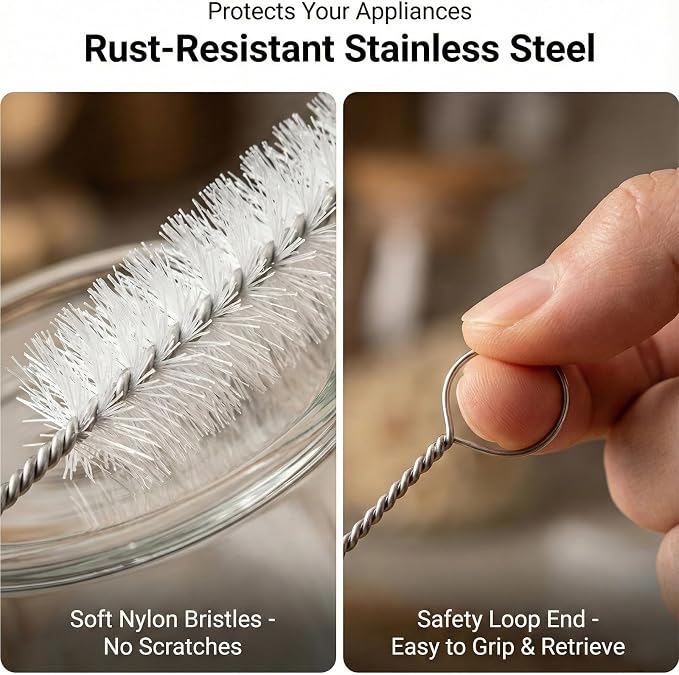 4 Pcs Straw Cleaner Brush Extra Long, 39.4 Inches Wire Tube Brushes - Image 7