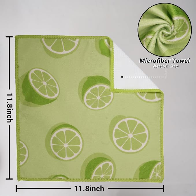 YUA Microfiber Cleaning Cloth 12 Pack, Microfiber Towels Cleaning, Microfiber - Image 2