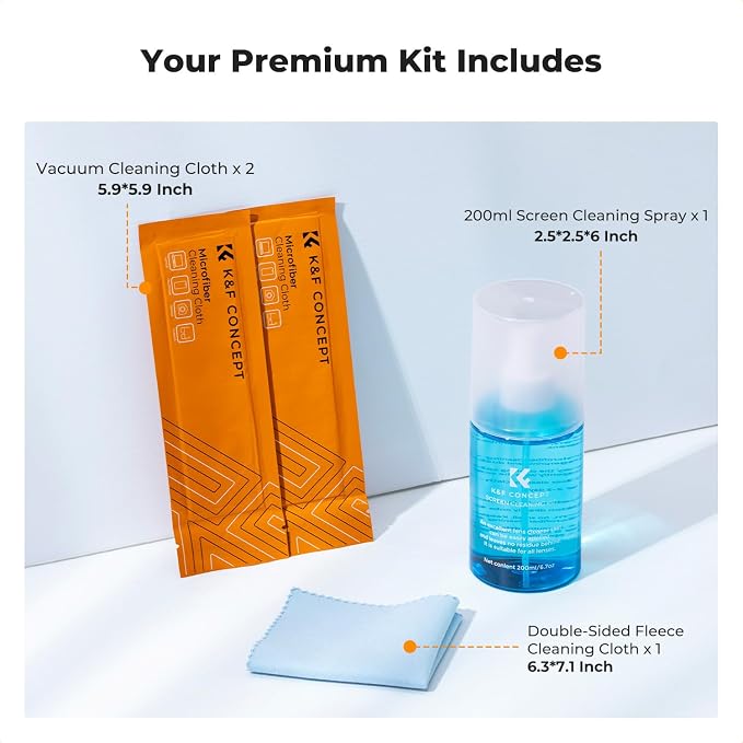 K&F CONCEPT Screen Cleaner Spray, - Image 2