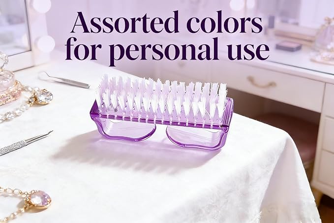 6-Pack Nail & Toe Scrub Brushes - Image 5