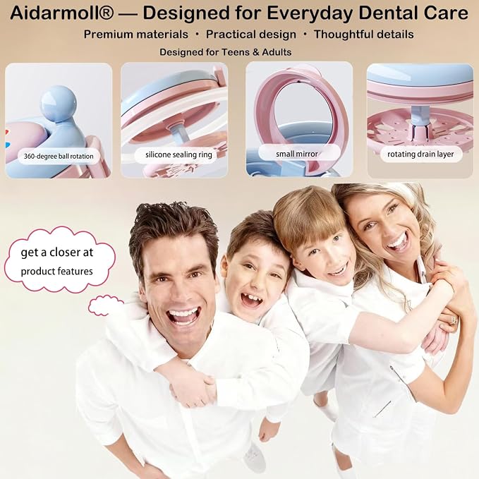 Denture Bath Cup，Retainer Cleaner Case Box, Night Mouth Guard Case Holder - Image 7