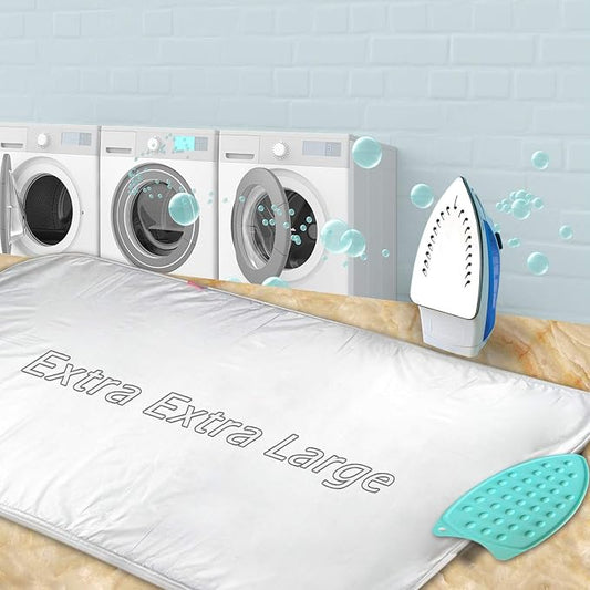 Ironing Mat, Thickened Ironing Blanket Ironing Pad, Double-Side Using Heat by YQMAJIM