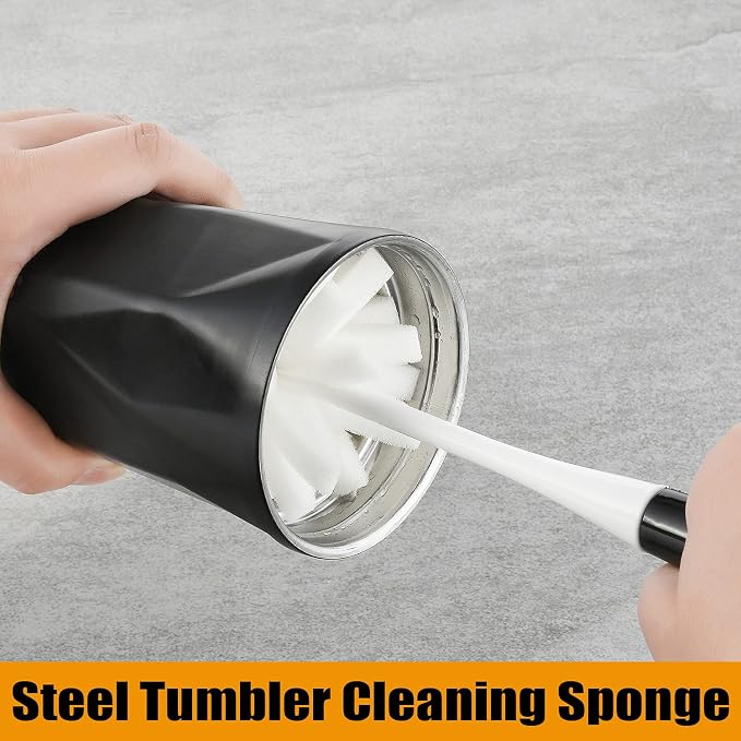 ALINK Bottle Glass Dish Sponge Cleaning Brush - Image 4