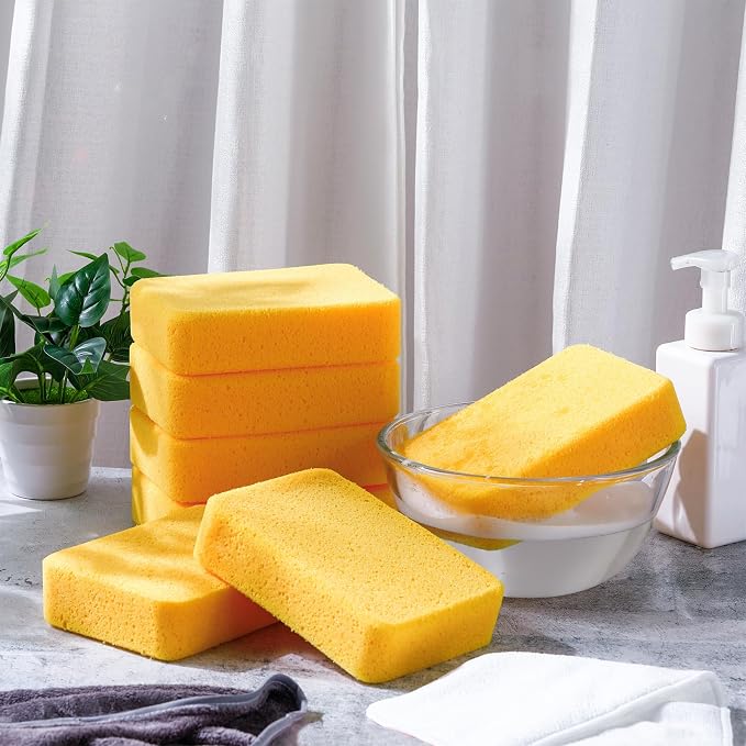 Tioncy 84 Pcs Large Sponges Bulk 7.5 x 5.5 x 1.9 Inch Grouting Car Wash Foam - Image 7