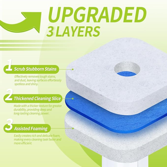 Toilet Bowl Cleaner Wand Refills Compatible - Image 2