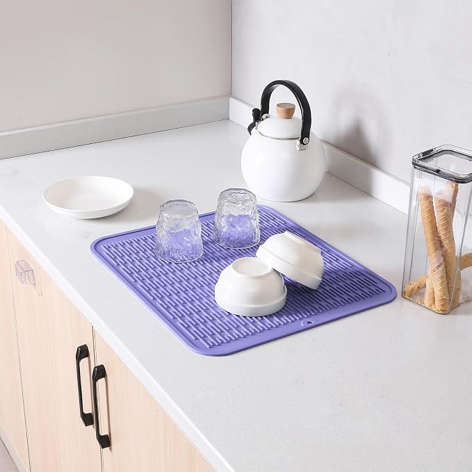 Silicone Dish Drying Mat for Multiple Usage, Easy clean, Eco-friendly, - Image 4