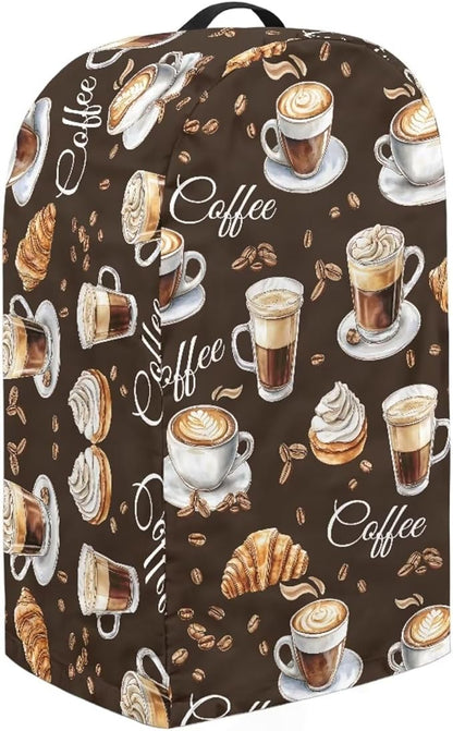 Brown Bread Coffee Blender Cover Kitchen Blender Dust Covers Food Processor Hood Stand Mixer Case Coffee Maker Appliance Cover for Home Kitchen Indoor
