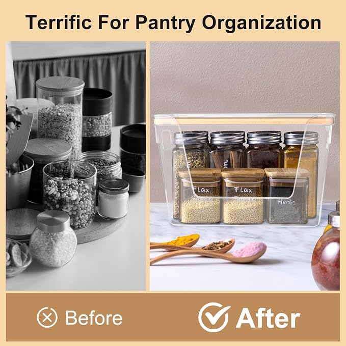 2 Pack Pantry Organizers Storage - Image 5