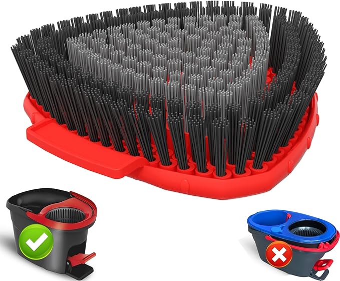 Scrub Brush Mop Head Replacement Compatible by Fatmass