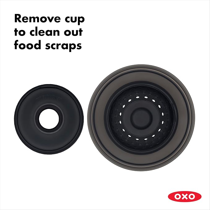 OXO Good Grips 2-in-1 Sink Strainer Stopper - Image 4