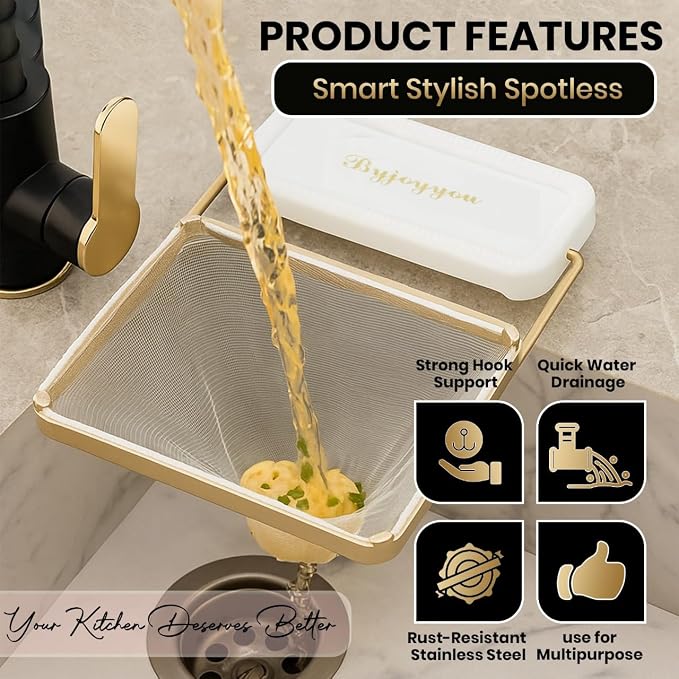 Kitchen Sink Hanging Strainer - Image 3