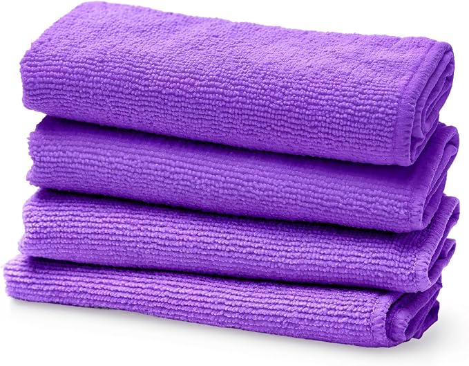 Screen Mom Screen Cleaner Purple Microfiber Cloths by ScreenMom
