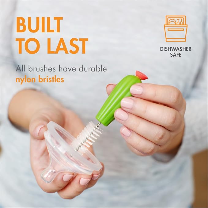 Boon Cacti Replacement Baby Bottle Brushes - Image 3