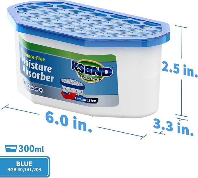 Moisture Absorbers, 12 Pack, Compact Dehumidifier - Image 2