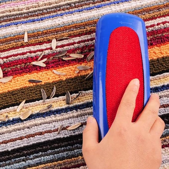 gofidin 3PC Random Color Plastic Sweeper Carpet Table Single Brush Dirt Crumb - Image 2