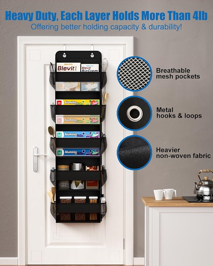 Over The Door Storage Organizer, RV Bathroom Organizer, Over The Door Organizer - Image 6