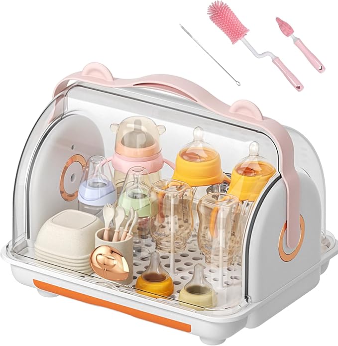 Baby Bottle Drying Rack Storage by Nollapo