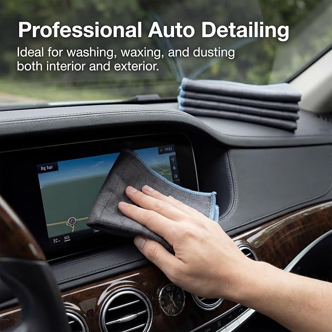 Microfiber Magic Cleaning Cloth, Windshields, Car - Image 6