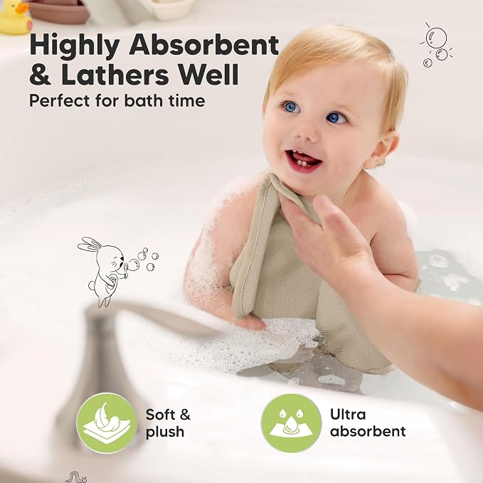 6-Pack Baby Washcloths - Image 3