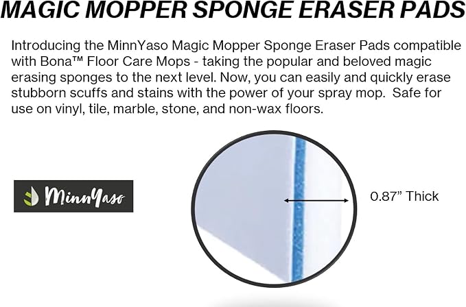 Magic Mopper Sponge Eraser Mop Pad | Compatible - Image 2
