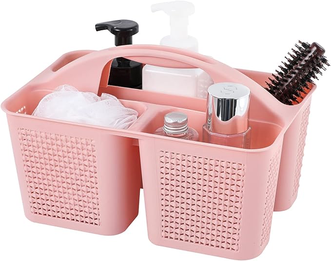 UUJOLY Plastic Portable Shower Caddy Basket Bucket, Cleaning Shower Basket by UUJOLY