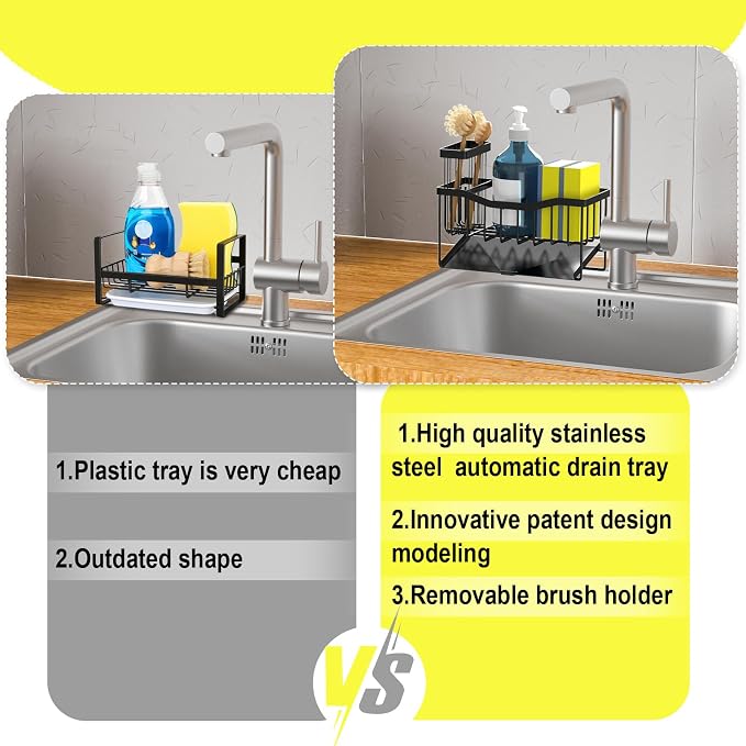 Maifan Sink Caddy Sponge Holder - Image 4