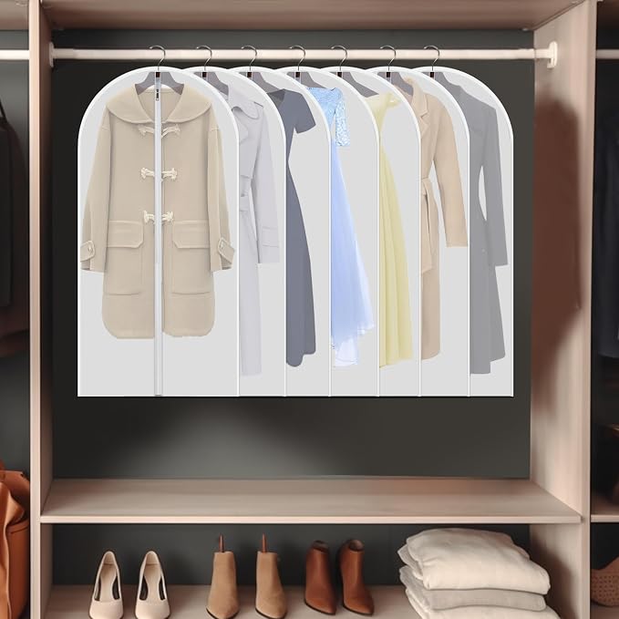 12-Pack 48-Inch Clear Garment Bags - Image 7