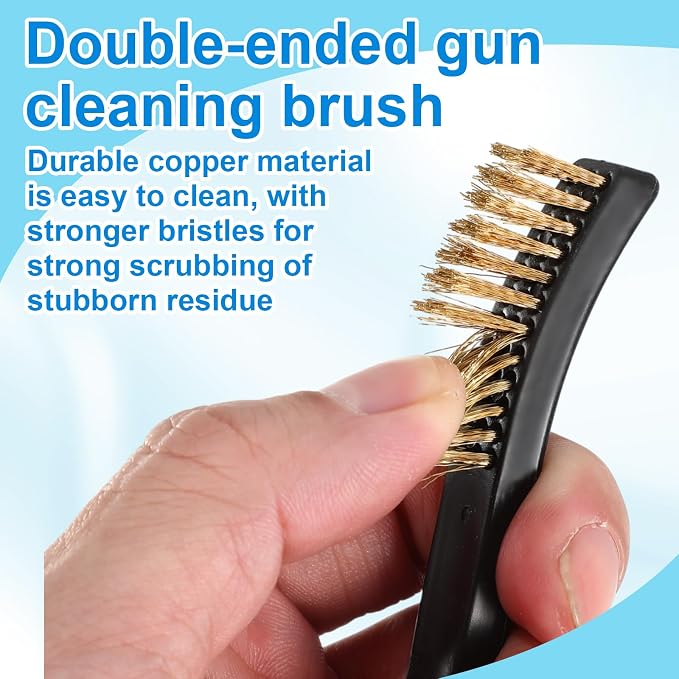 Boao 20 Packs Double-Ended Gun Cleaning Brushes 7 Inch Nylon All Purpose - Image 3