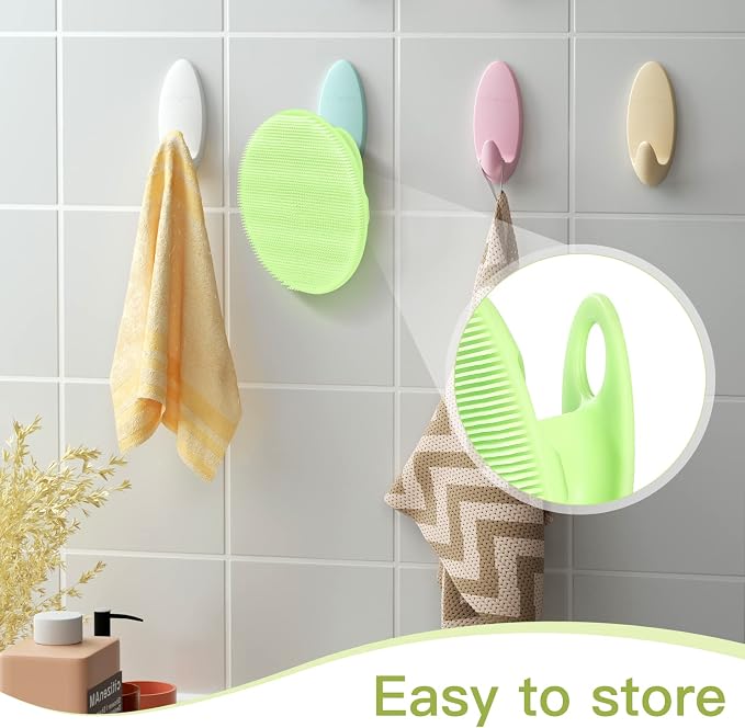 INNERNEED Food-Grade Soft Silicone Body Cleansing Brush Shower Scrubber - Image 7