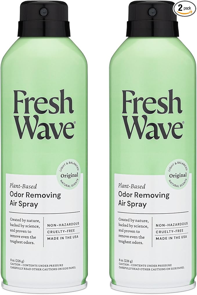 Fresh Wave Odor Eliminator Spray & Air Freshener, 8 oz. | Pack of 2 | by FreshWave