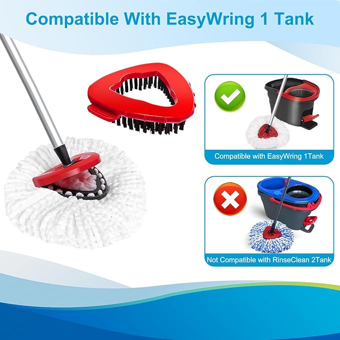 8-Pack Reusable Mop Head Replacement - Image 2