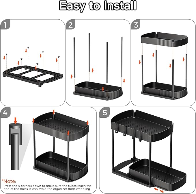 Multi-Purpose Pull-Out Storage Organizers, Under Sink/Cabinet Organizers and - Image 7