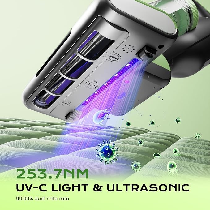 Mattress Vacuum Cleaner Bed Vacuum Versatile Handheld Vacuums - Image 4
