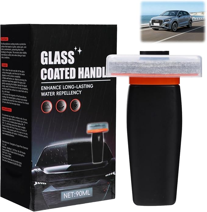Car Oil Film Cleaner, Automotive Oil Film Cleaning Brush, Durable Glass by taakcc