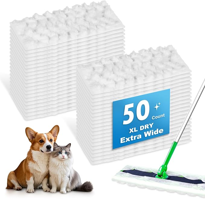 Extra Wide XL Dry Sweeping Cloths by Bisenkud