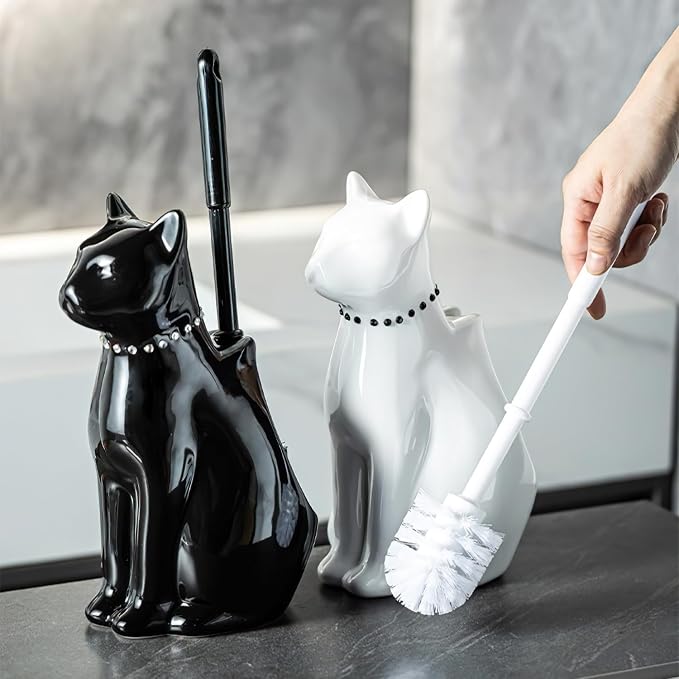 Cat Toilet Brush Holder - Image 6