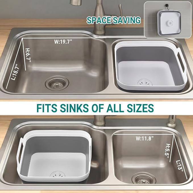Collapsible Wash Basin for Baby Bottles - Image 5