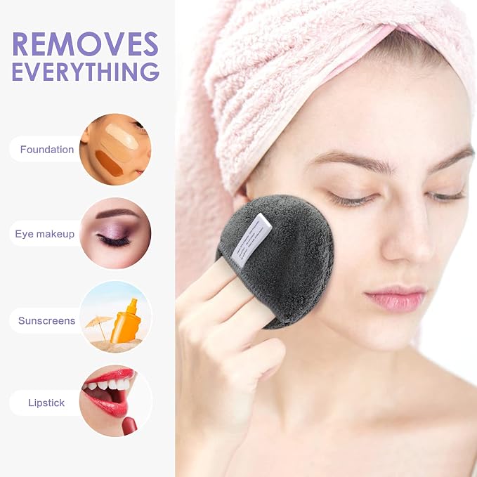 SUNLAND Reusable Makeup Remover Pads - Image 5