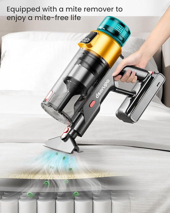 Cordless Vacuum Cleaner, 580W 48KPA 70Mins Vacuum Cleaners - Image 7