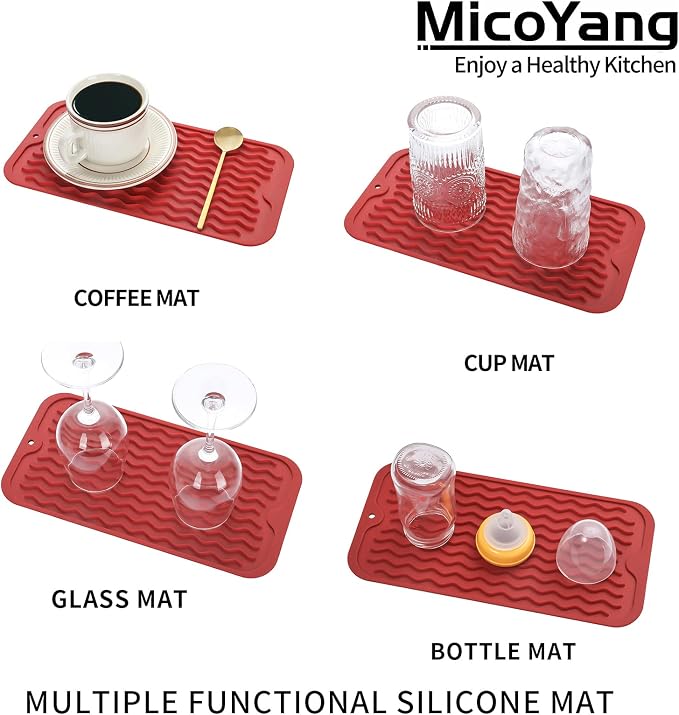 Silicone Dish Drying Mat for Multiple Usage, Easy clean, Eco-friendly, - Image 4