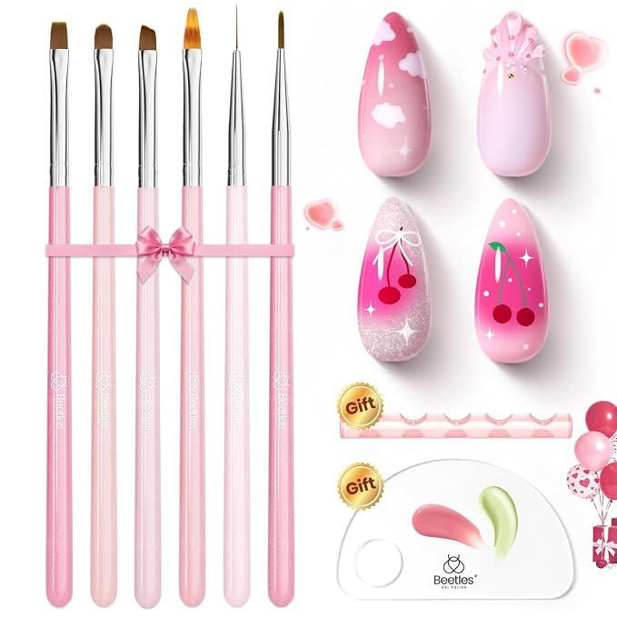 Beetles Nail Art Brushes by beetlesGelPolish
