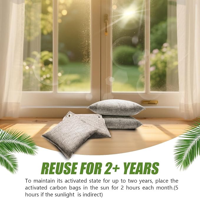 Activated Charcoal Odor Absorber, Odor Eliminator - Image 8