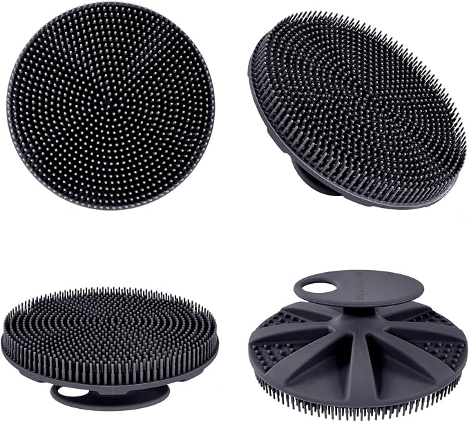 INNERNEED Food-Grade Soft Silicone Body Scrubber Shower Brush Handheld - Image 8